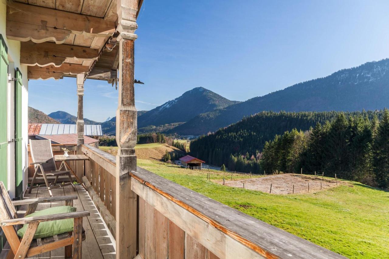 Ferienwohnung Guffertblick Jachenau Exterior foto