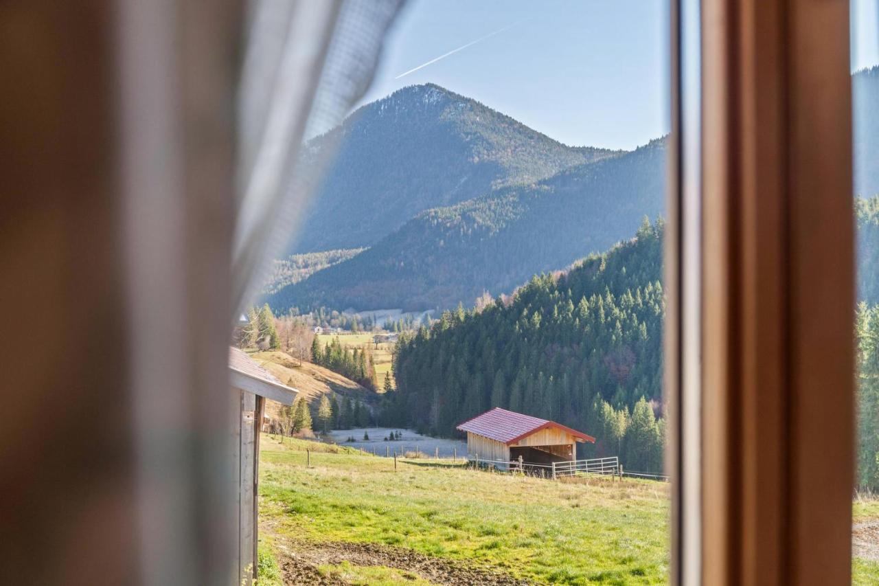 Ferienwohnung Guffertblick Jachenau Exterior foto