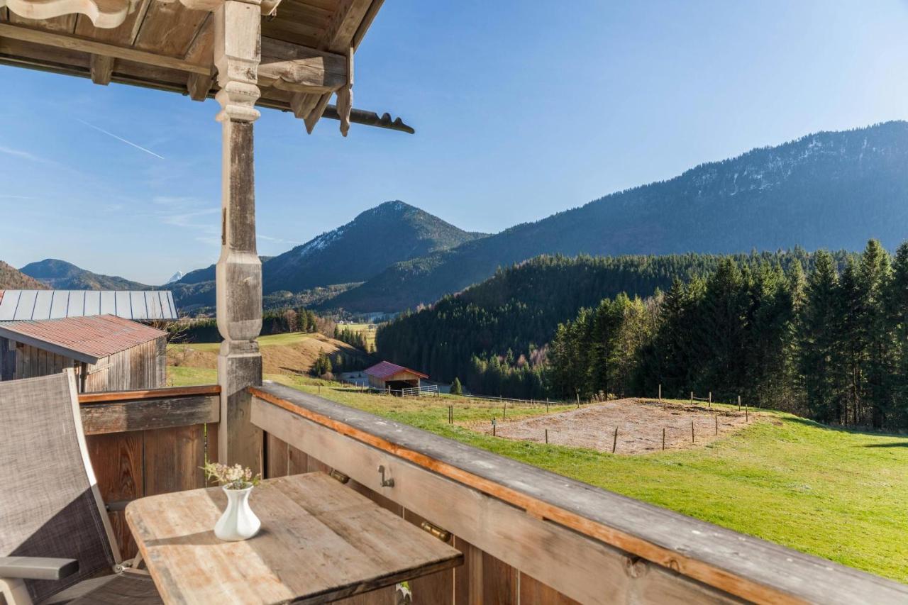 Ferienwohnung Guffertblick Jachenau Exterior foto